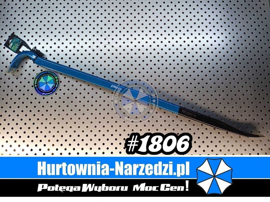 łom 750mm x 25 x 12 mm breszka łapka brecha łom budowlany