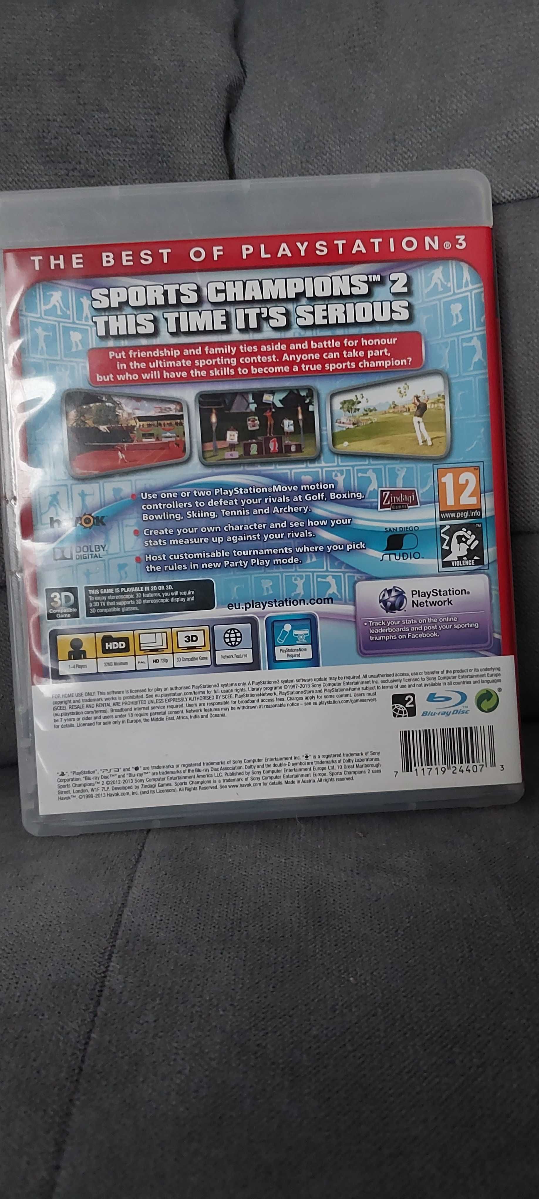 Gra Sports Champions 2 Essentials Move na PS3