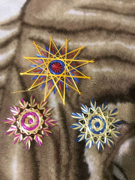 Унікальні новорічні прикраси з сіна!