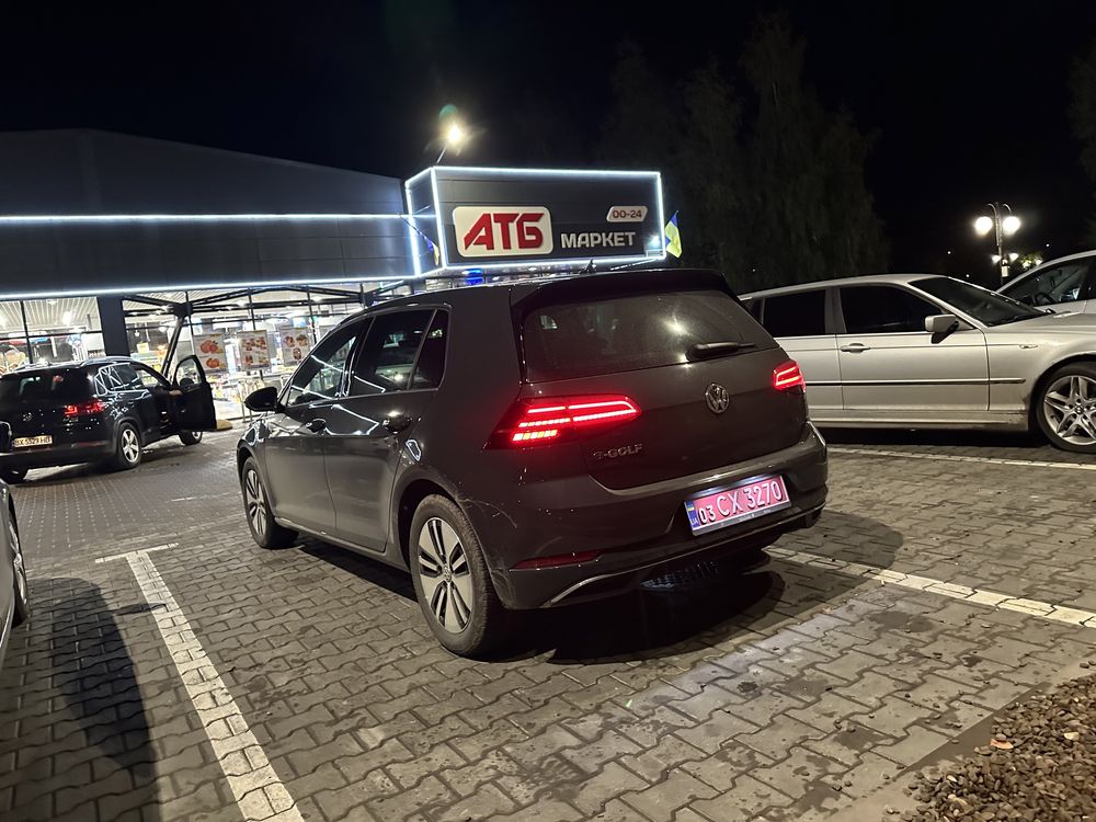 Volkswagen E-golf 2020, 62 тис пробіг, запас ходу 280 км,Німечина