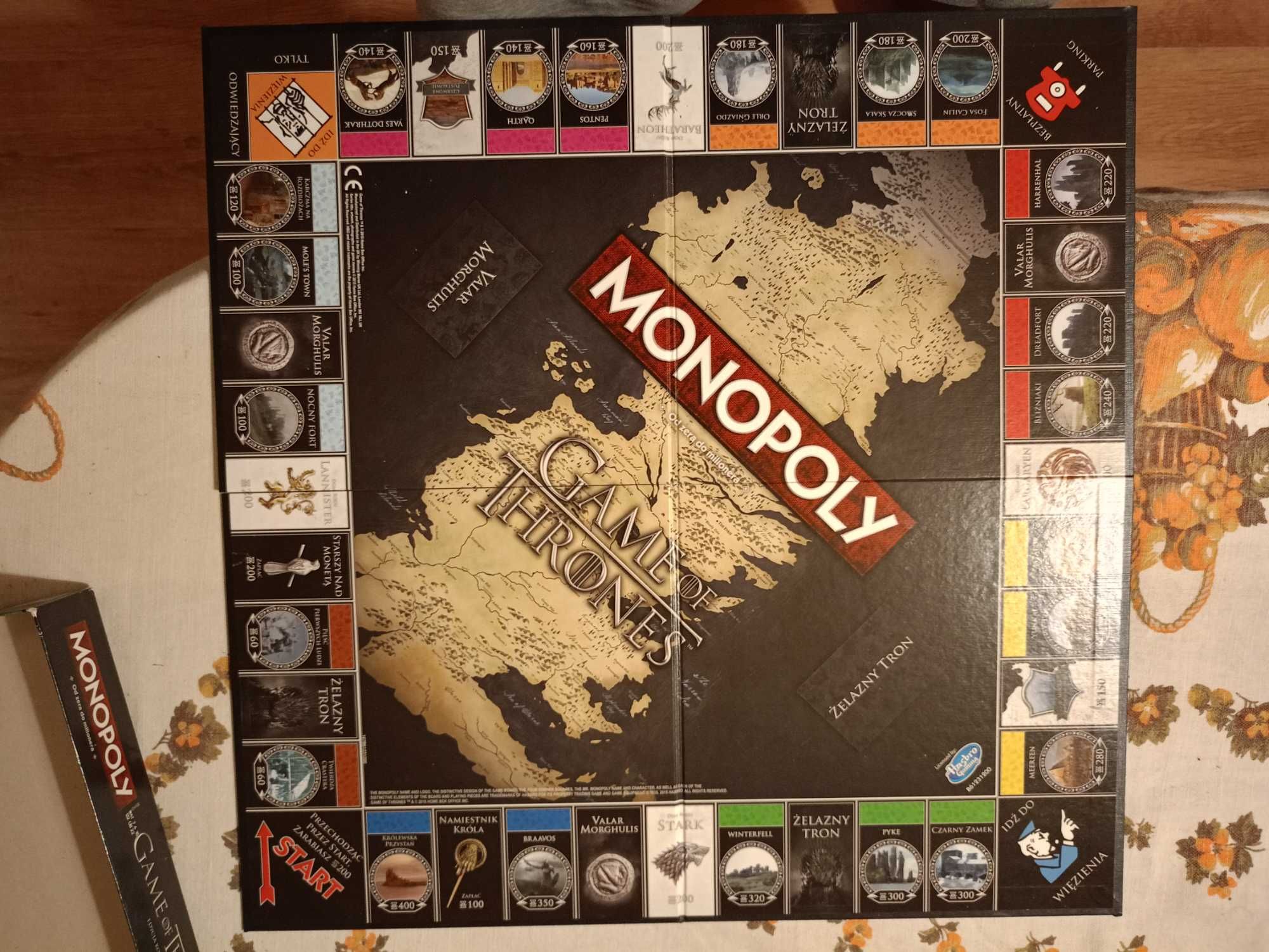 Gra Monopoly edycja Gra o Tron