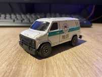 Bus Van America Polizei