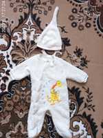 Человечек 3-6 міс піжама дитячий одяг одежда новорождённым