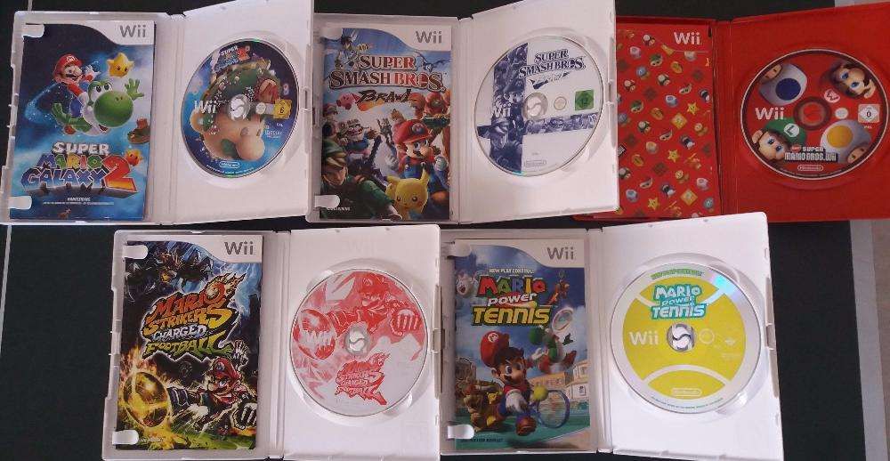 Lote Jogos Nintendo Wii