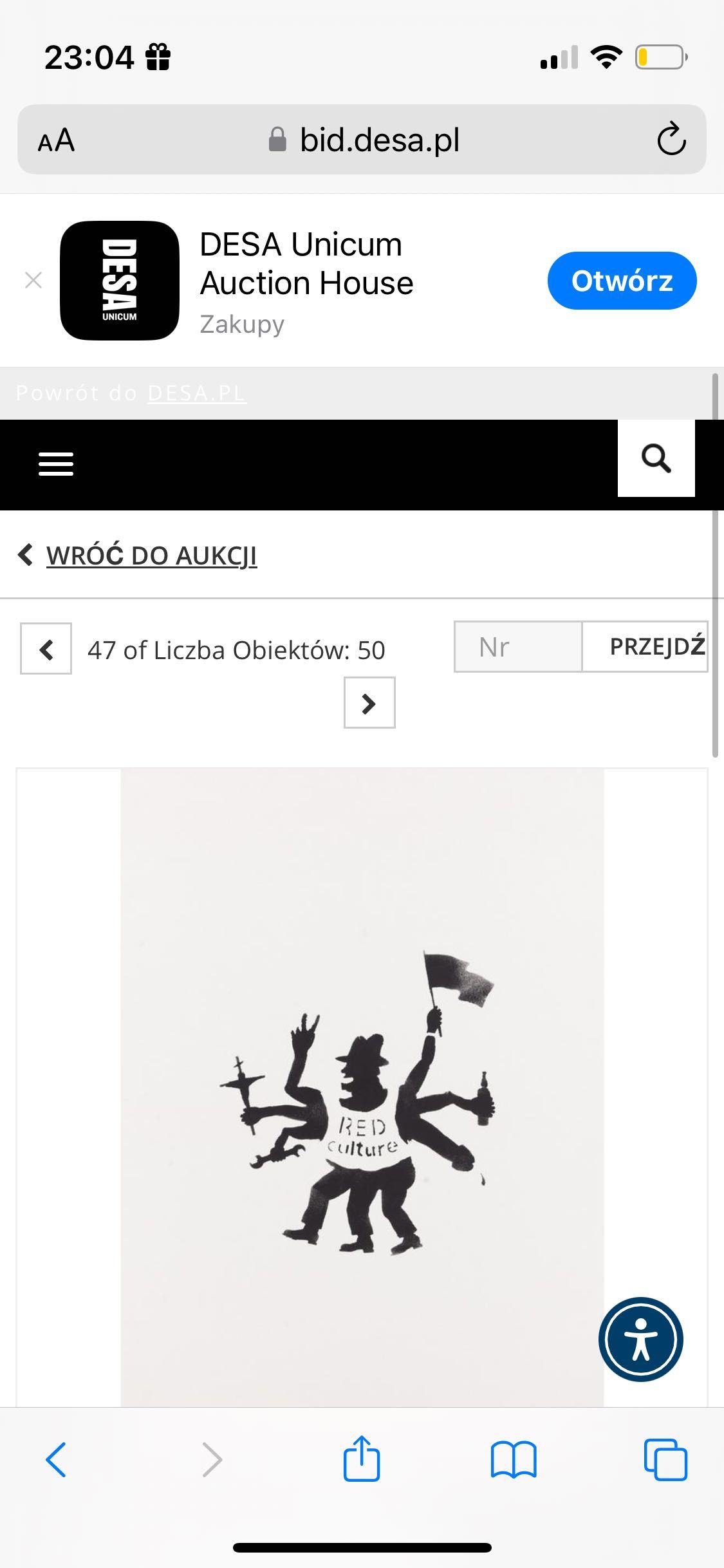 Obraz aukcyjny współczesny unikat! Legendarna Grupa LUXUS pop art loft