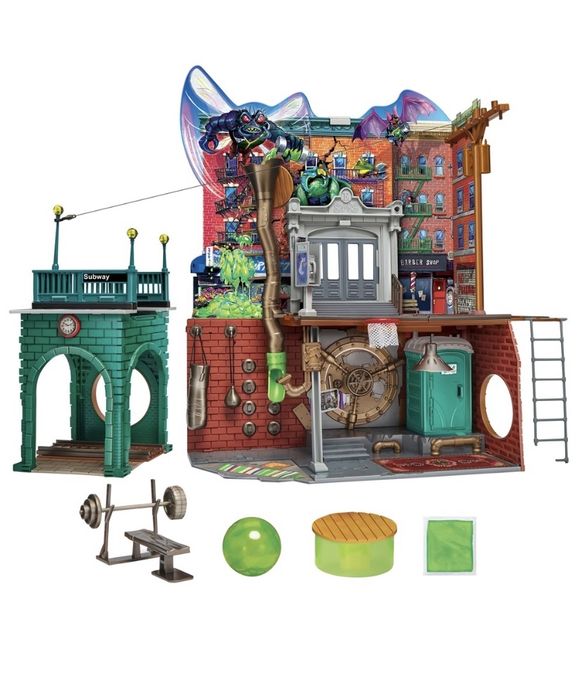 База черепашок  ниндзя ніндзя черепашки tnt sewer lair play set