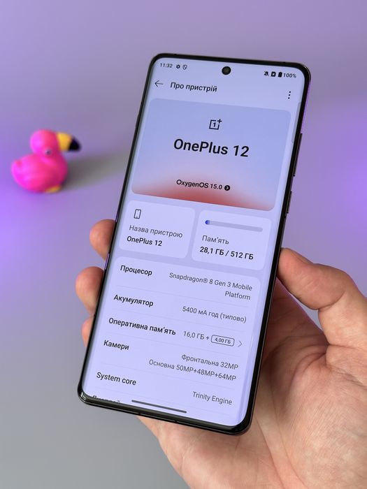 Нового стан OnePlus 12 16 на 512 глобалка не прошита фігня