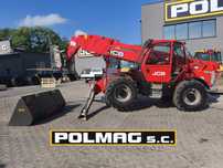 JCB 540-200  Ładowarka / JCB 540-170 540-180 100 km silnik widły przesuwne łyżka