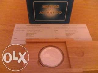 Moeda Proof 1.000$00 Milénio do Atlantico 1999