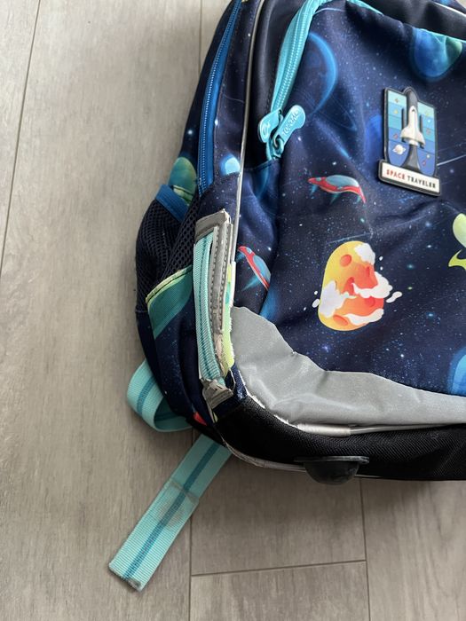 TOPGAL Plecak z rakietą i planetami ELLY 21015