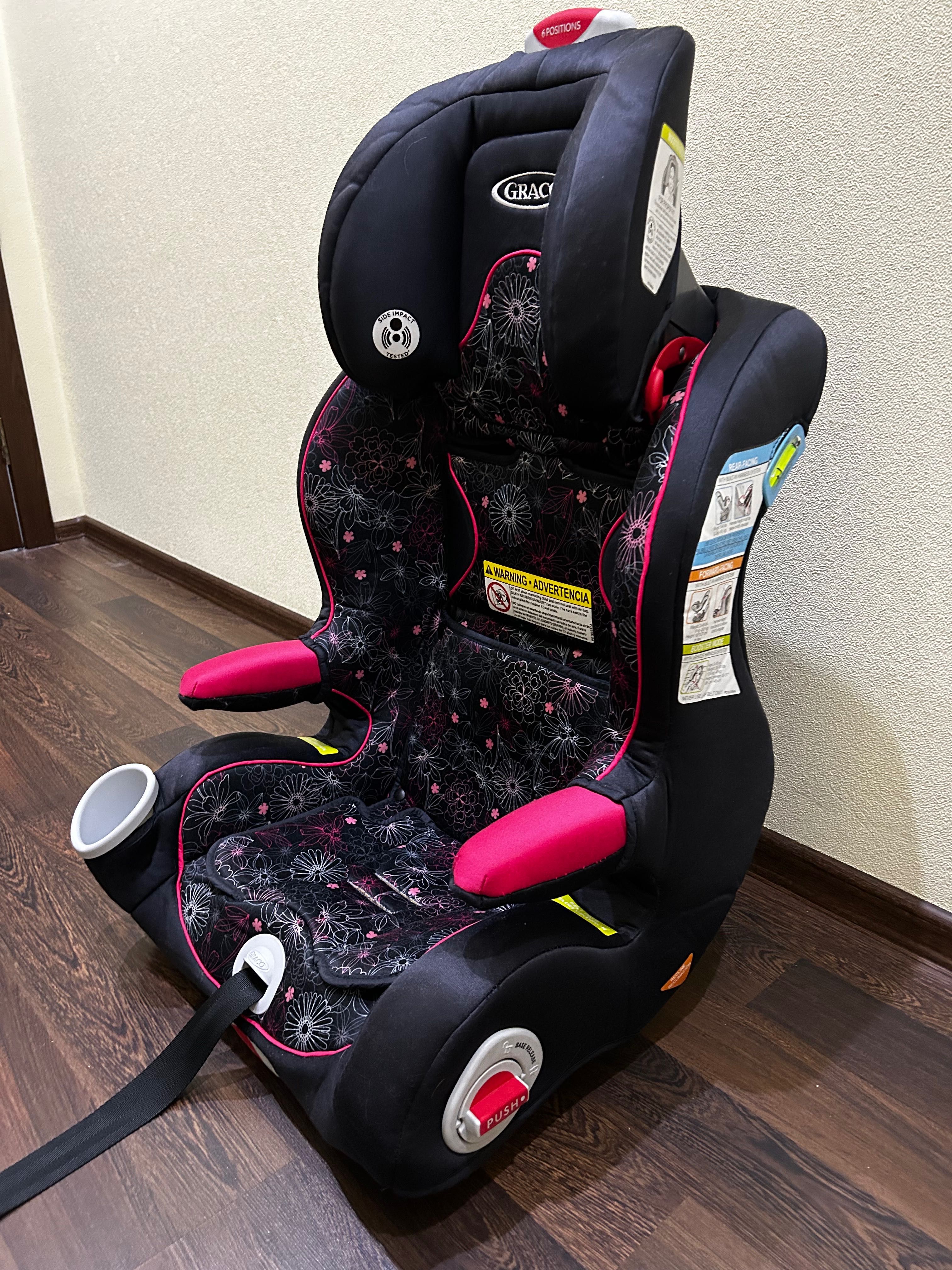 Автокрісло Graco Smart Seat Jemma 3-in-1 від 6 міс до 12 років (USA)