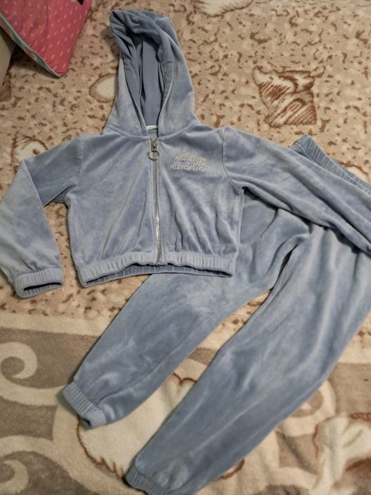 Велюровий костюм теплий стильний 110-116 см