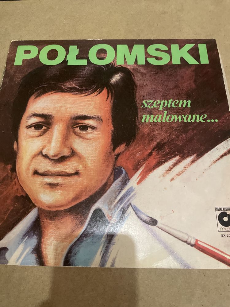 Polomski szeptem malowane płyta winylowa lp sprawna