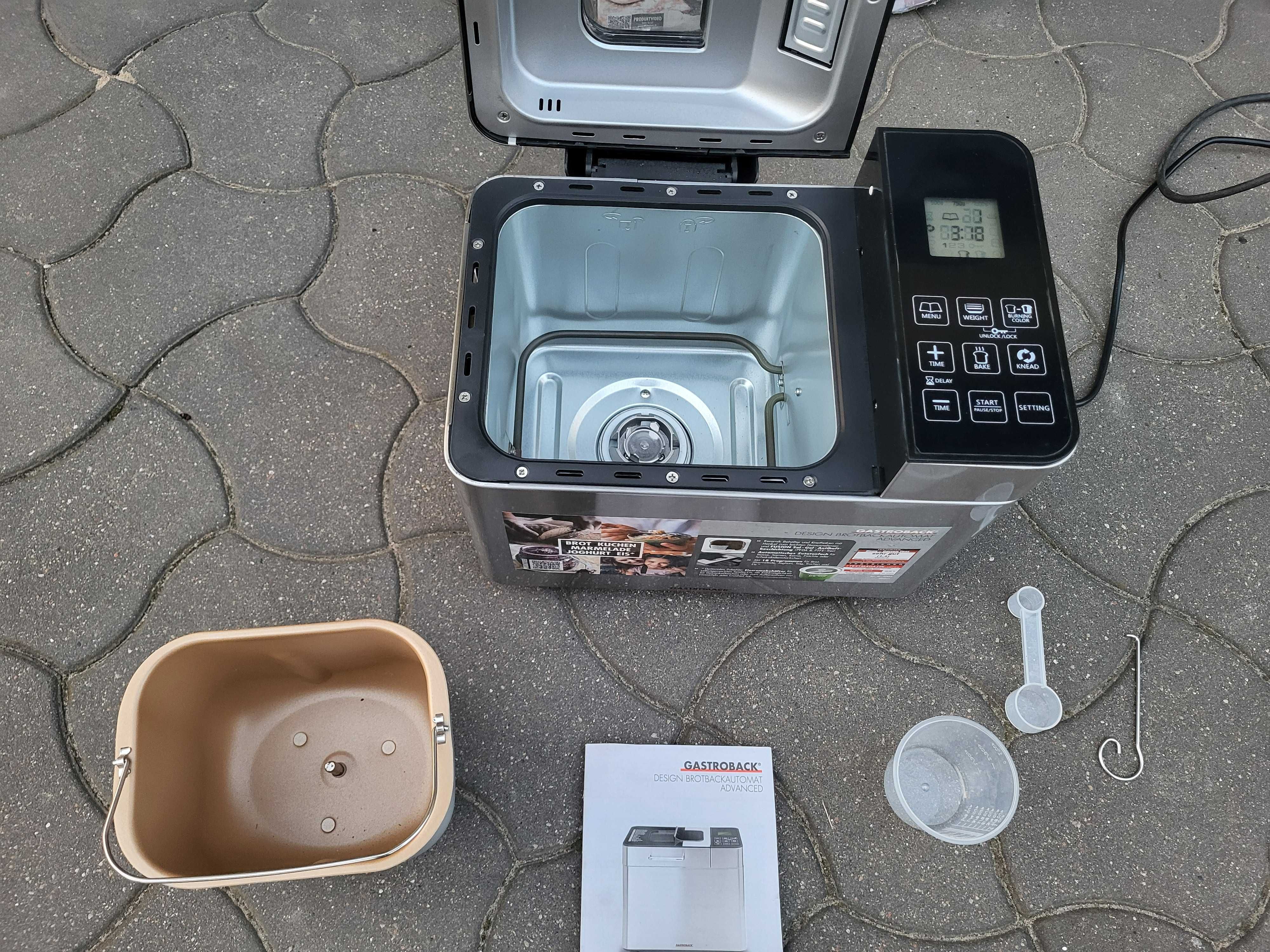Wypiekacz do chleba GASTROBACK 42823 mocny 500w 18 programów