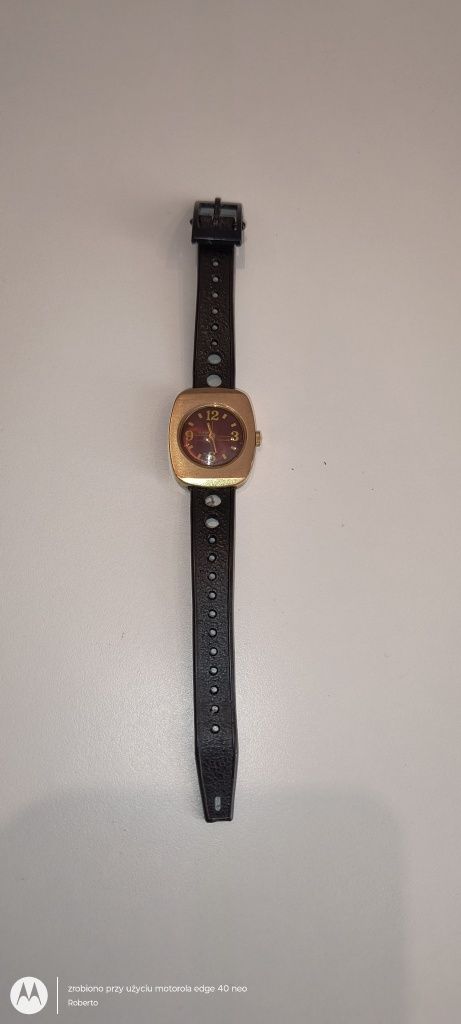 Unikalny zegarek damski Slava 17 jewels made in USSR