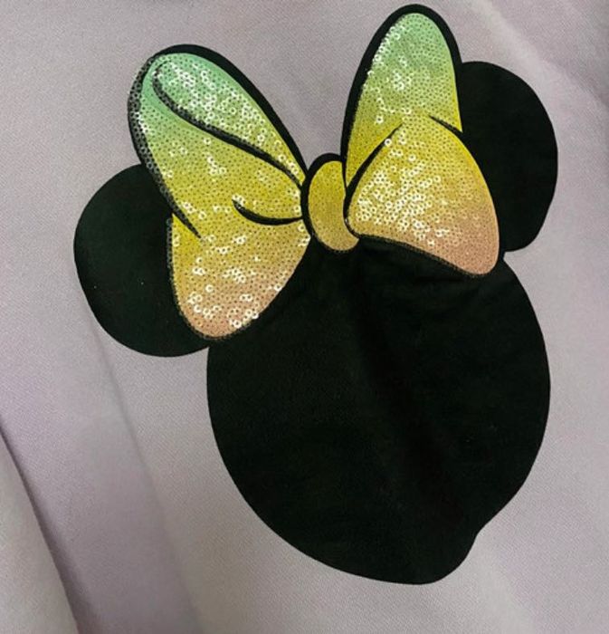 Myszka Minnie sukienka dresowa z kapturem 104 110  HM