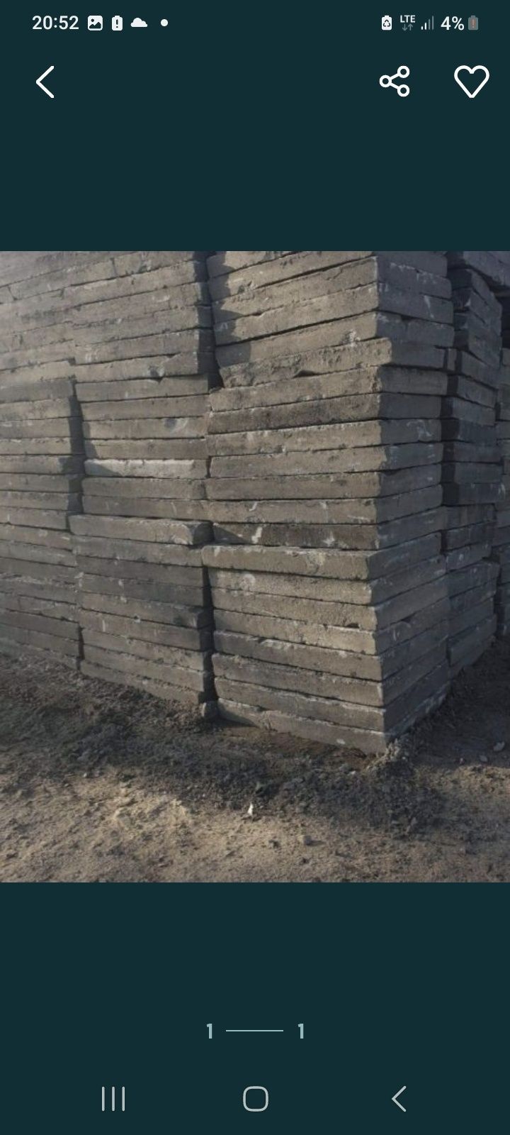 Płyty drogowe jumbo YOMB używane