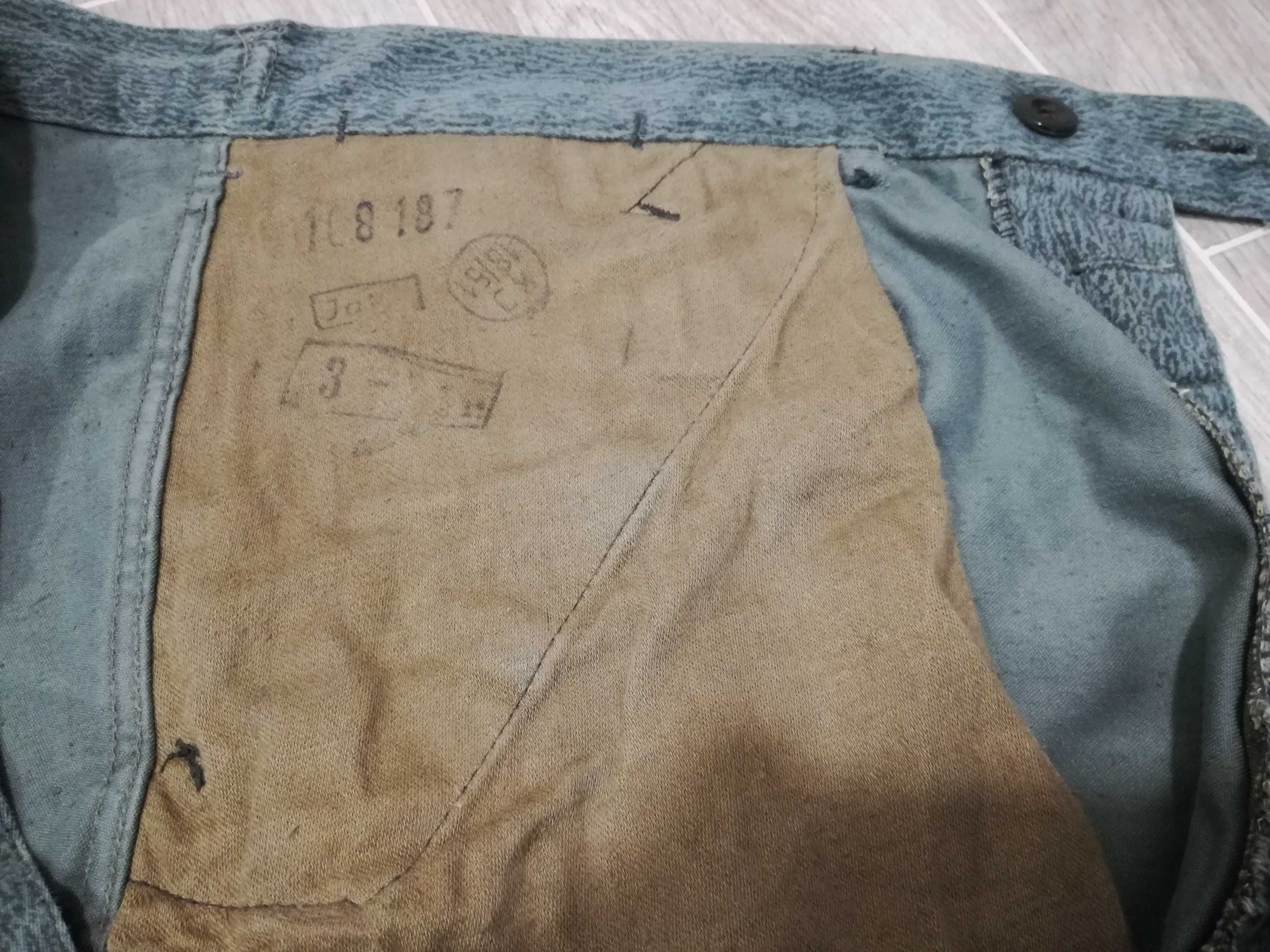 kolekcjonerskie  wojskowe Spodnie " moro" lata 80te -PRL/Okazja