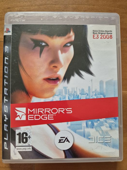 Диск з грою Mirror's Edge для PlayStation 3