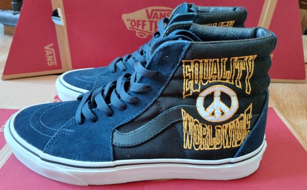 Vans високі кеди кросівки