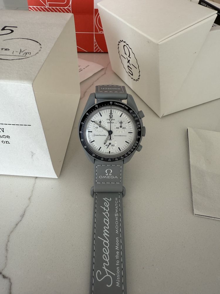 Часы наручные moonwatch 1961 limited edition swatch omega