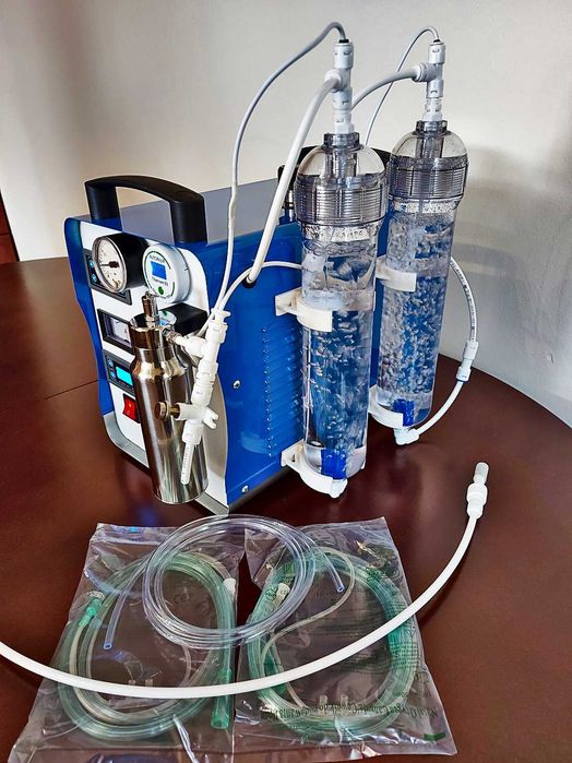 Inhalator generator WODORU tlen gaz BROWNA HHO woda REDOX