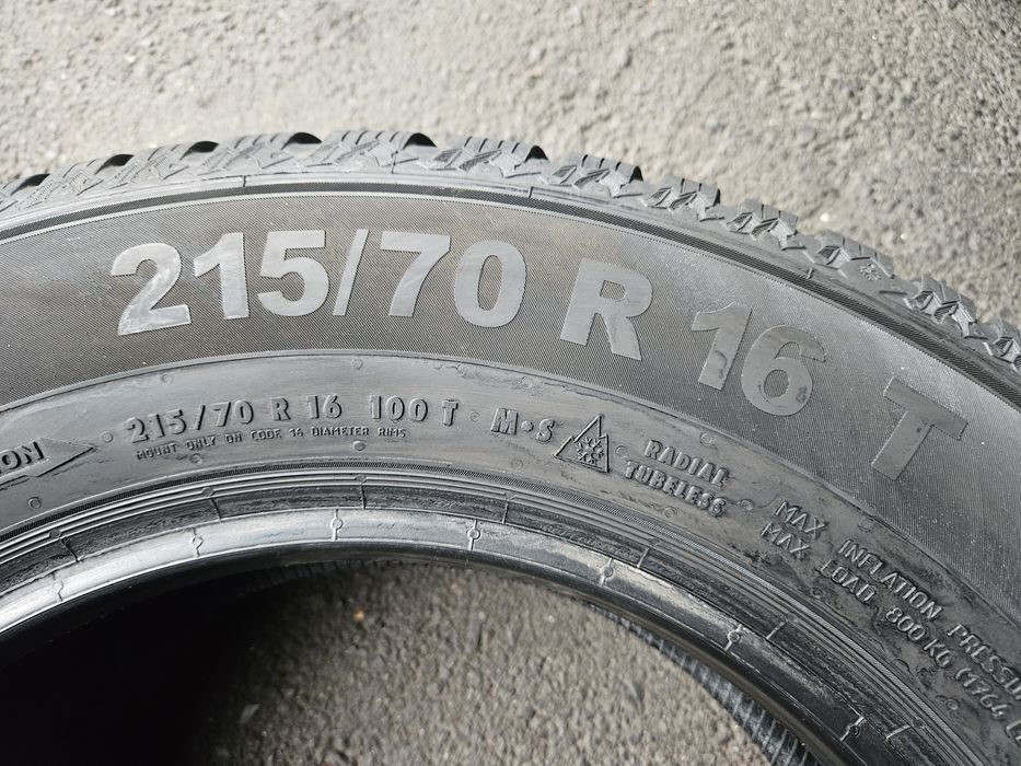 Kpl Opon Zimowe Semperit Speed-Grip 5 215.70.16 100T Rok 2024