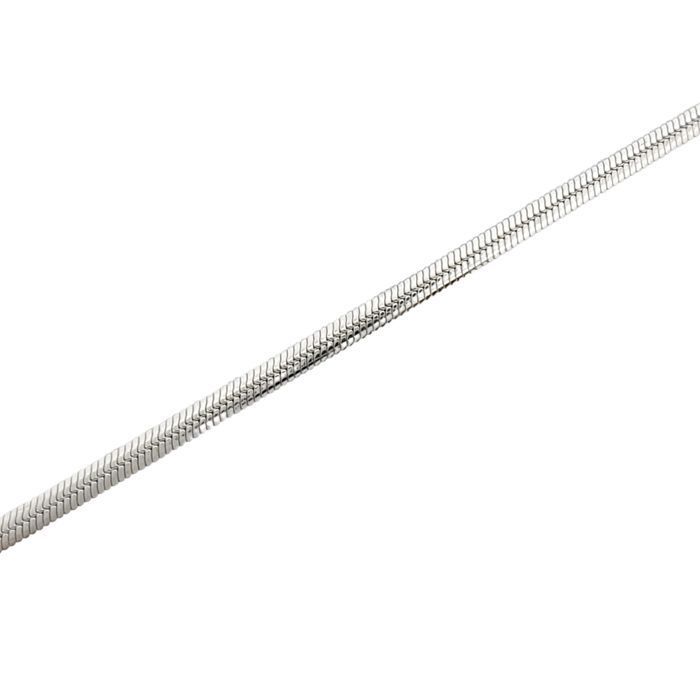 Łańcuszek żmijka 50cm / 1,3mm - Stal chirurgiczna