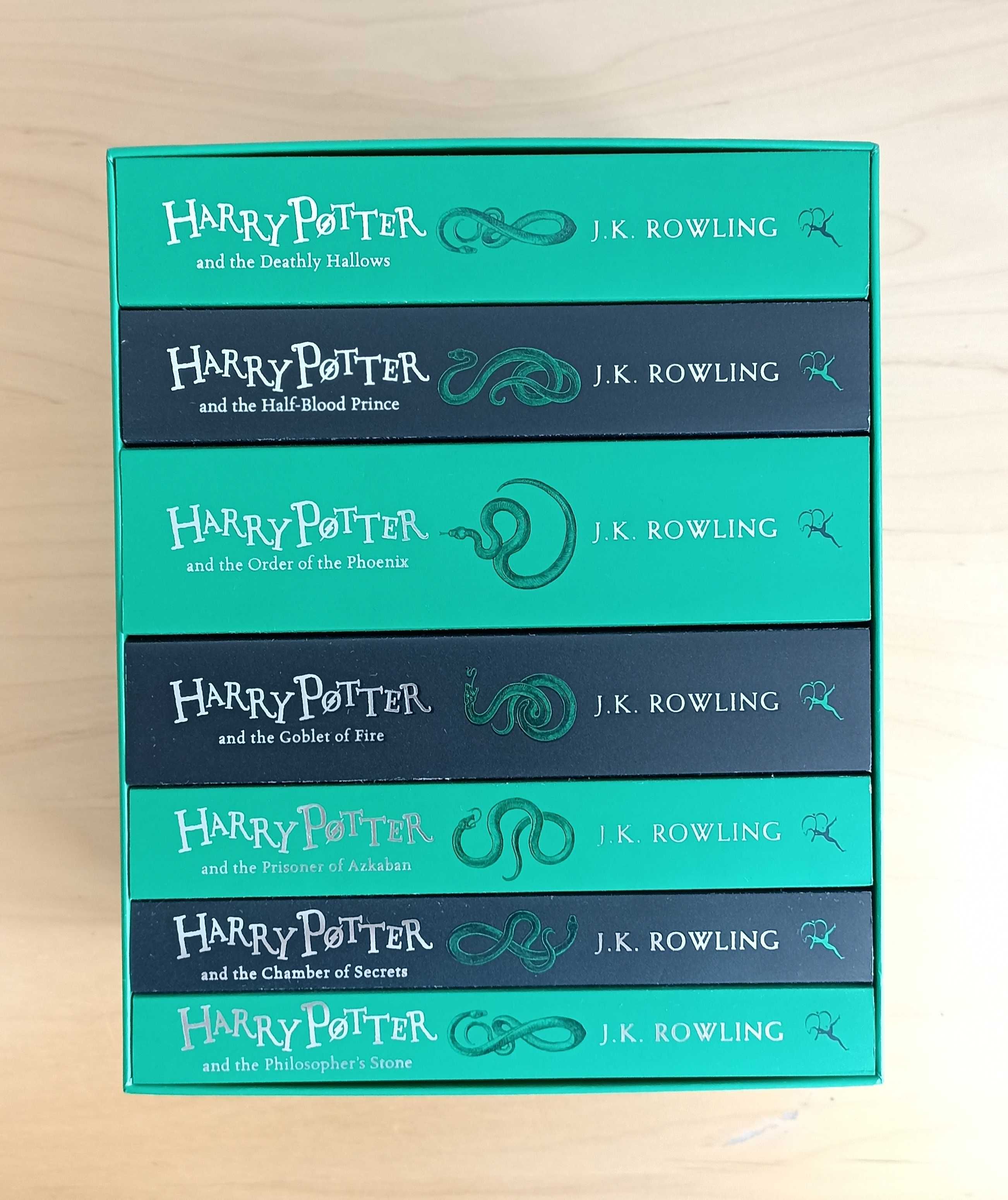 Harry Potter. Slytherin House Editions. Paperback Box Set