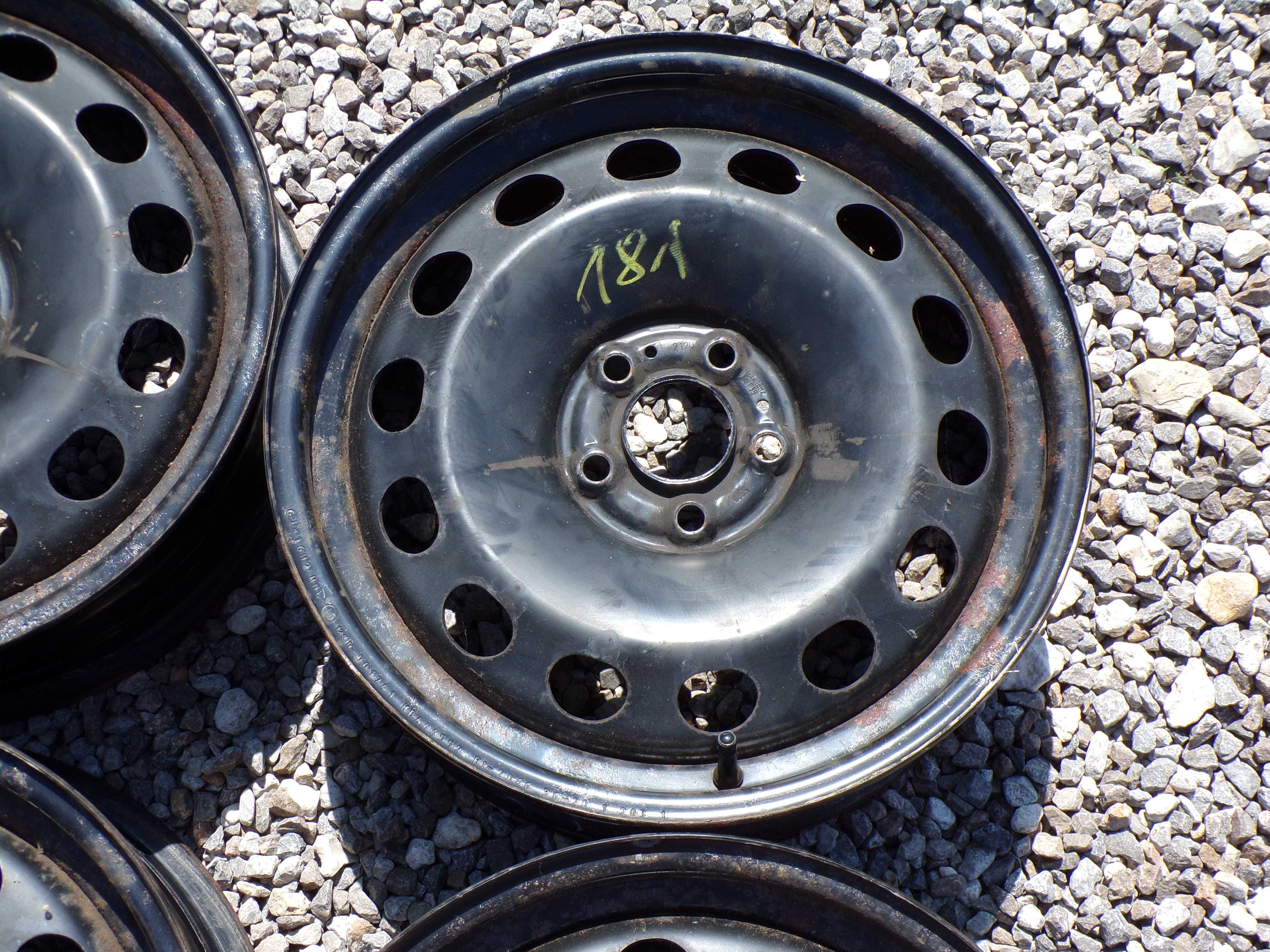 Felgi stalowe 16 5x100 et35 Vw T-Cross Taigo Skoda Kamiq Scala