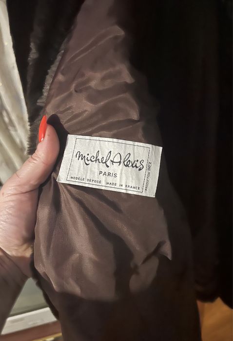 Искуственная шуба под норку Michel Alexis