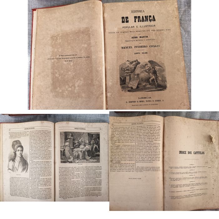 História de França - Henri Martin (7 volumes)