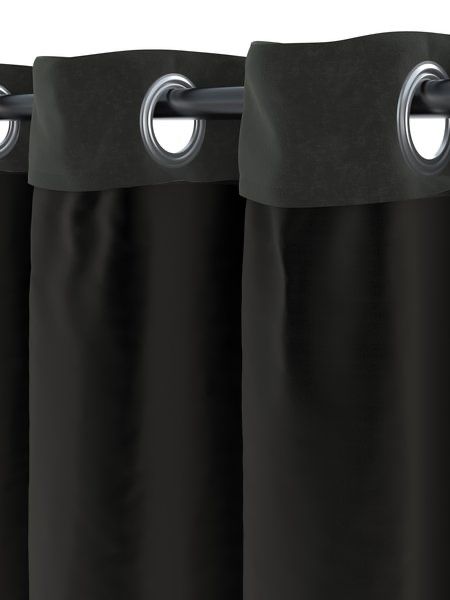 Фіранка ANTEN 1х140x300 замш сірий