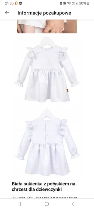 Sprzedam komplet do chrztu