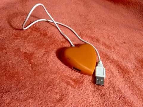 USB хаб USB разветвитель usb концентратор сердце hub Сплиттер 4 порта