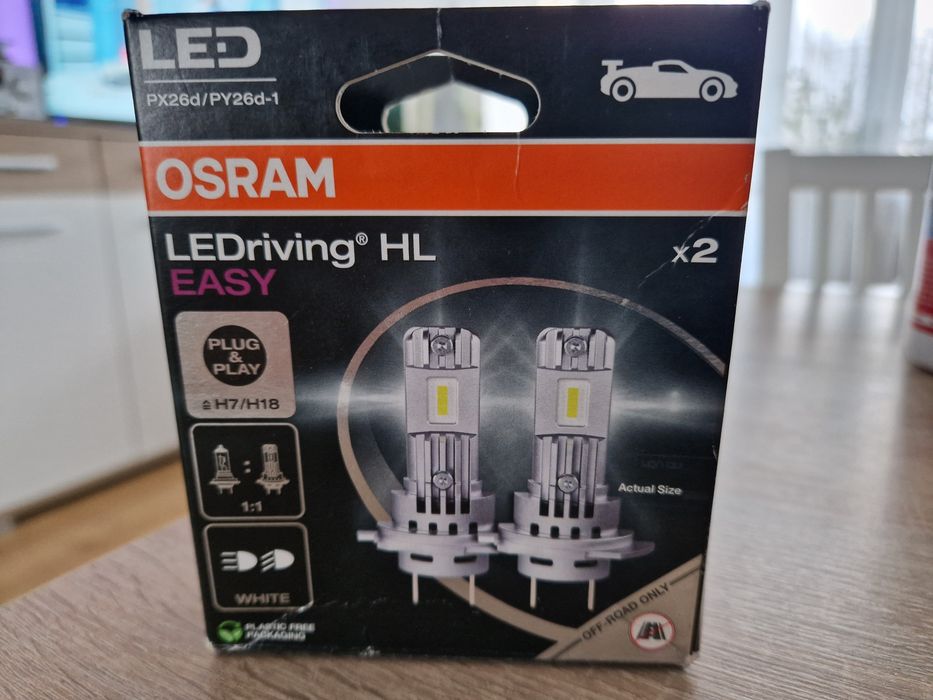 OSRAM H7 LED 2SZT 1400 lm