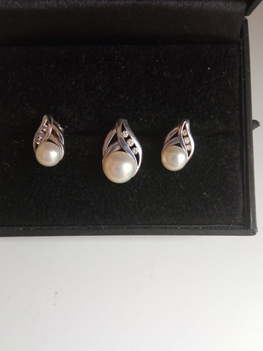 Apart komplet srebrny