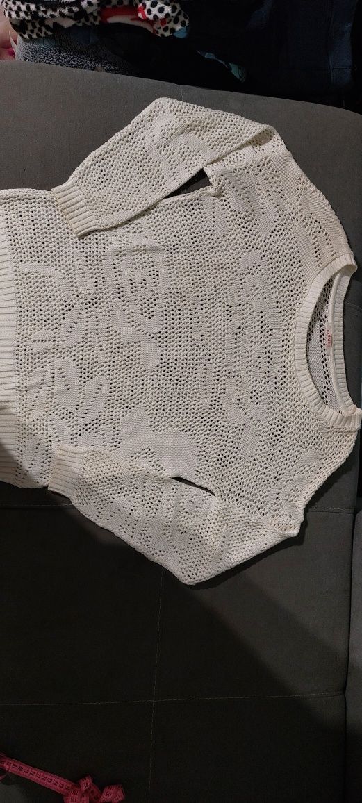 Sweter ażurowy Camaïeu M/L