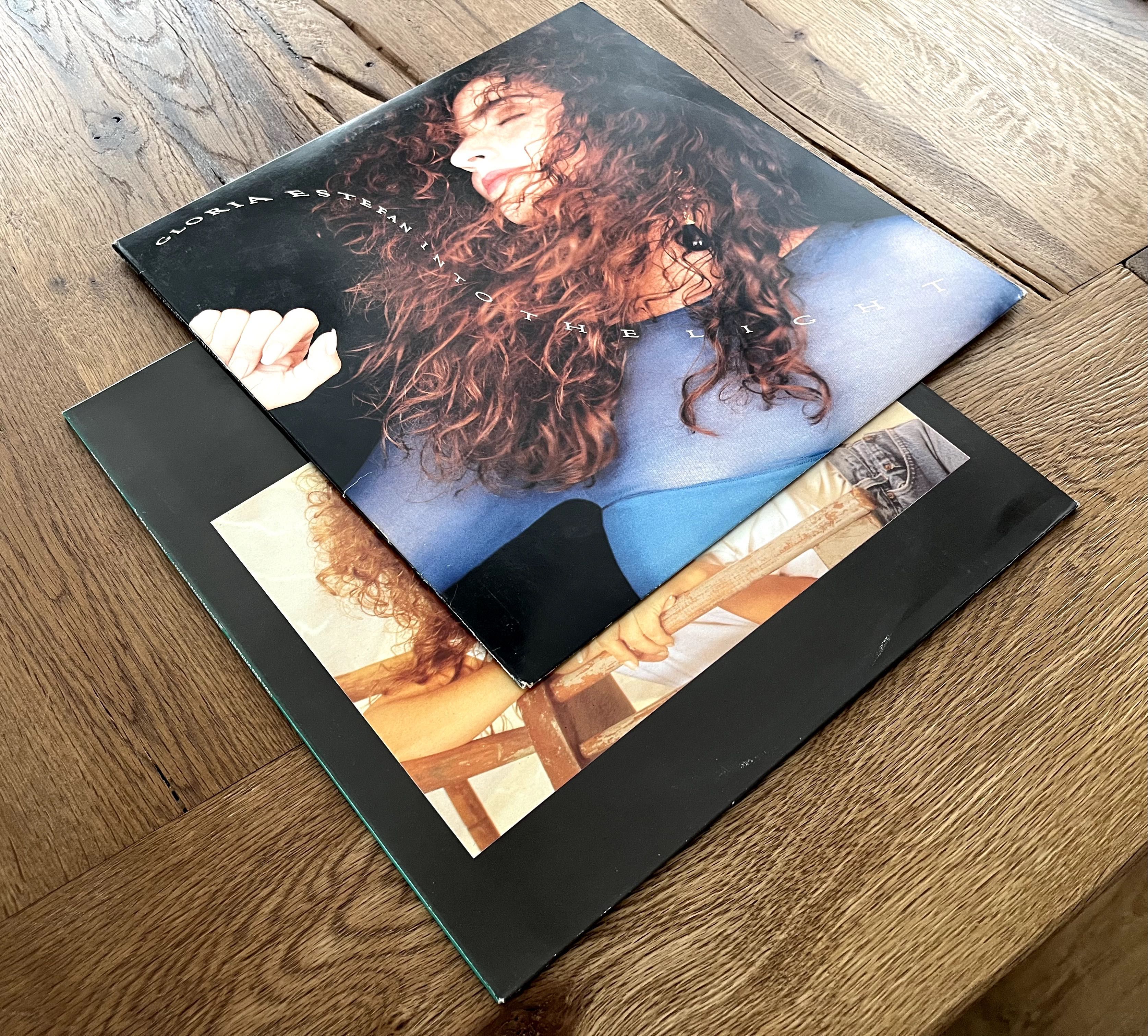 2x Lp vinyl Gloria Estefan Into the light  + Anything For You 1987 r.
