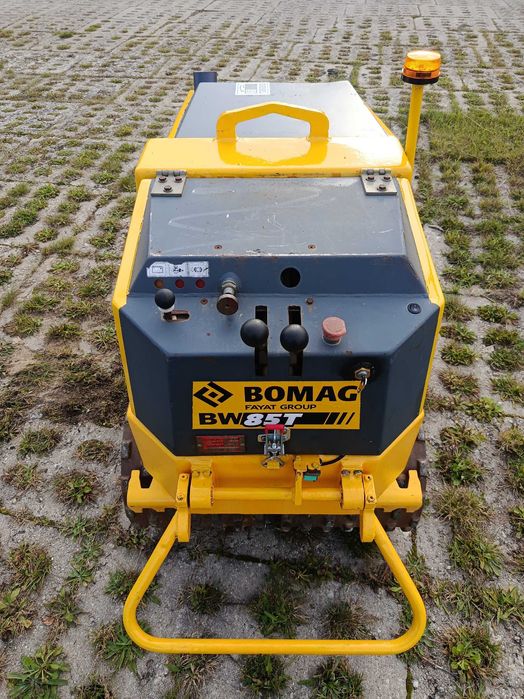 Walec Drogowy Okołkowany Bomag BW 85T z Wibracjami Mocno Doinwestowany
