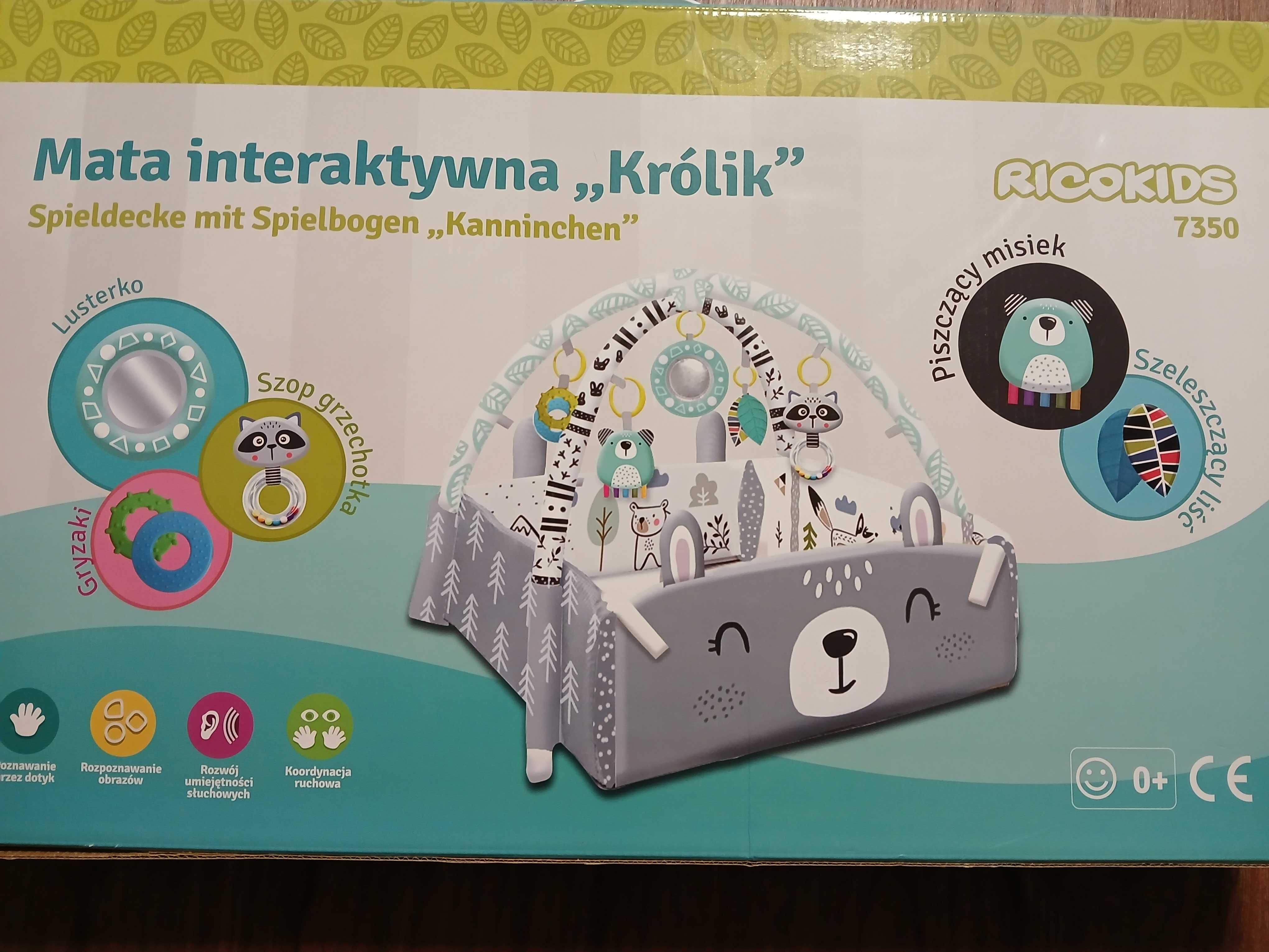 Mata edukacyjna interaktywna Ricokids królik
