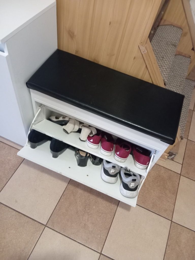 Szafka na buty biała