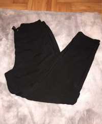 Czarne materiałowe spodnie L mohito