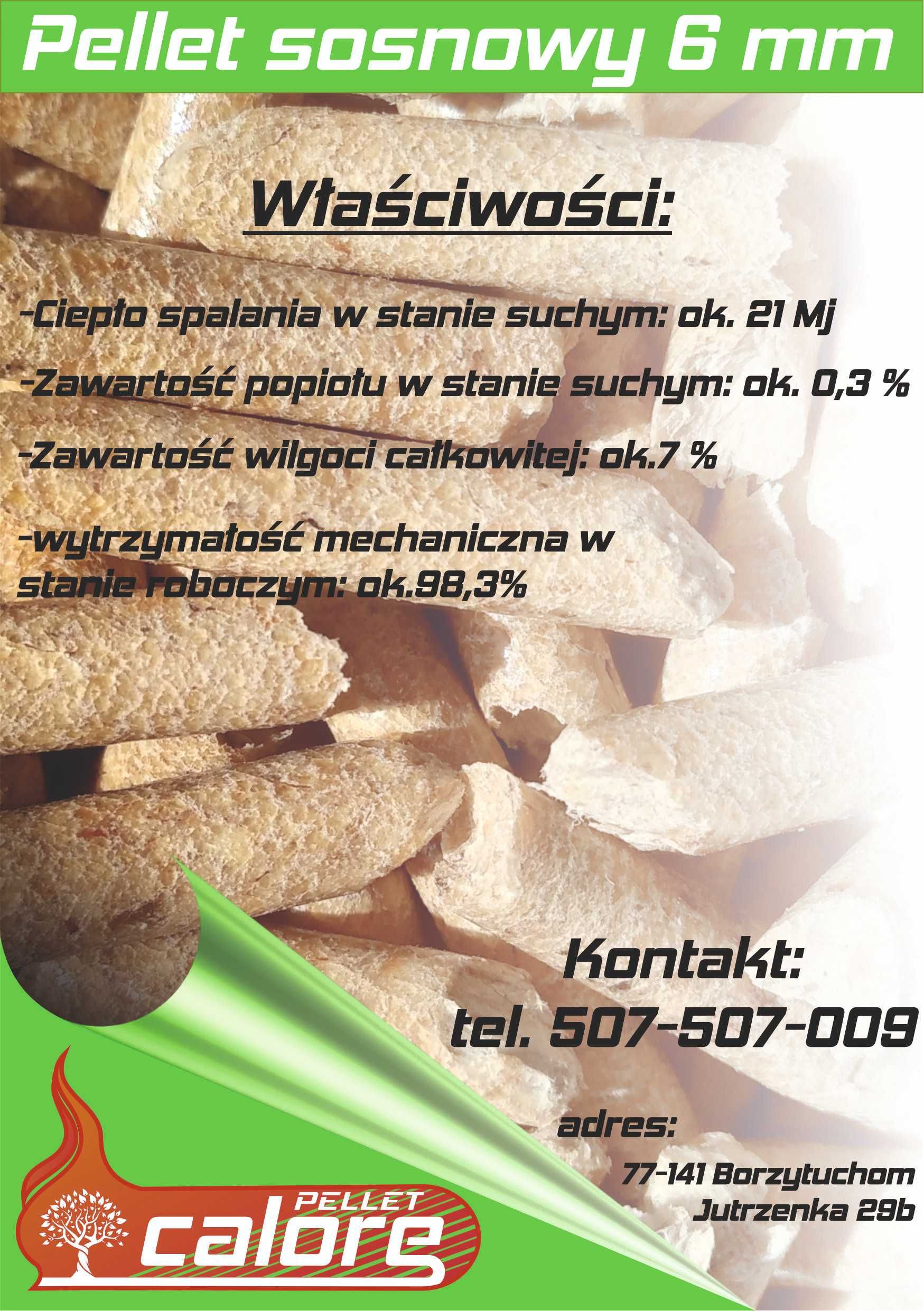PELLET sosnowy jakość A1 990kg