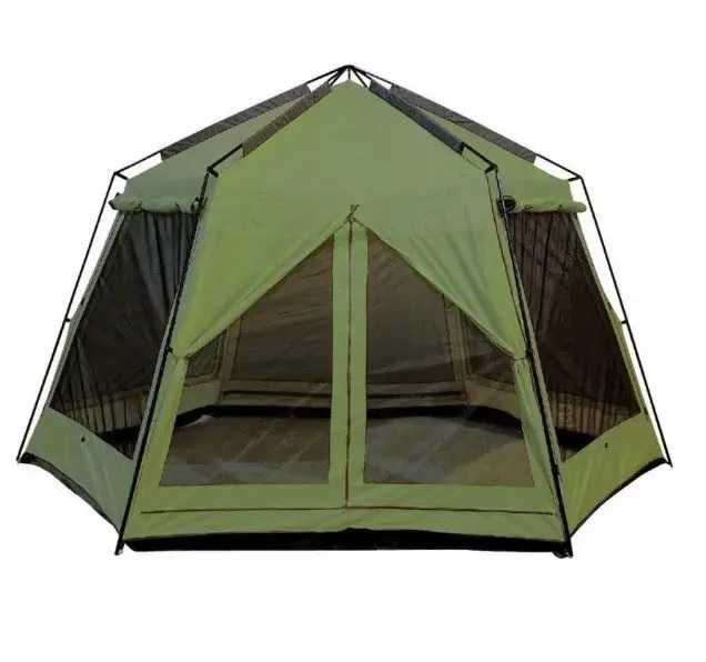 Шатер тент палатка туристична 3046, 420*350*230см. Дно в подарунок