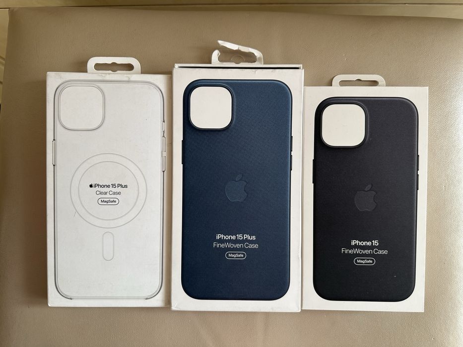 ОРИГІНАЛ Чохол Apple IPhone 15 та 15 Plus FineWoven