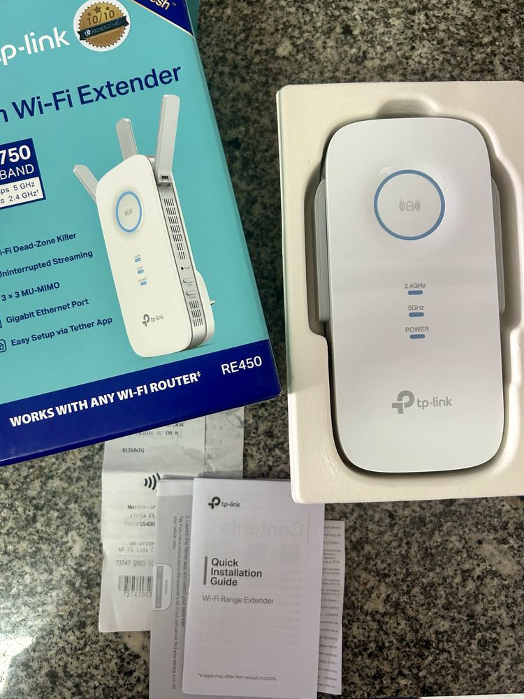 TP-Link RE450 Wi-Fi Range Extender AC1750