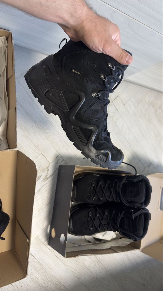 Черевики lowa zephyr gtx mid tf 44 розміру 10.5