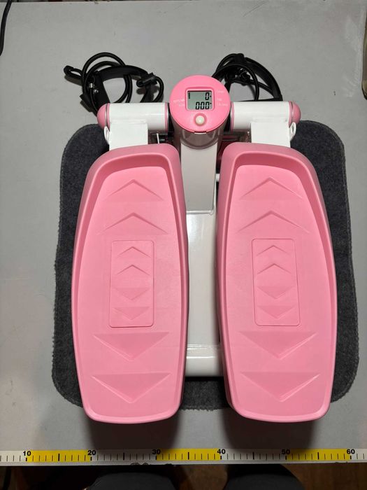 Mytrix Różowy Stepper z Gumami Oporowymi
