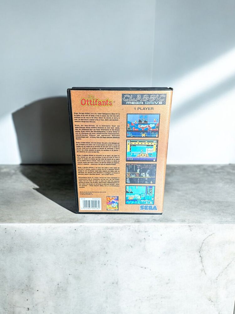Sega Mega Drive The Ottifants Game